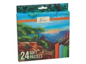 Suché pastely, 24 barev